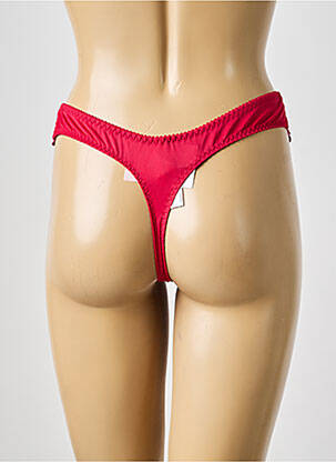 Tanga tulle transparent roșu PRIMADONNA femeie