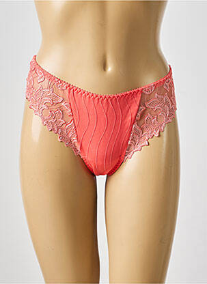 Tanga tulle transparent portocalie PRIMADONNA femeie