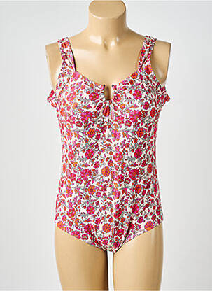 Costum de baie dintr-o singură piesă roz LAGON BLEU femme