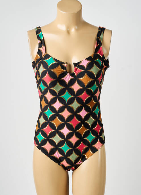 Costum de baie dintr-o singură piesă negru LAGON BLEU femme