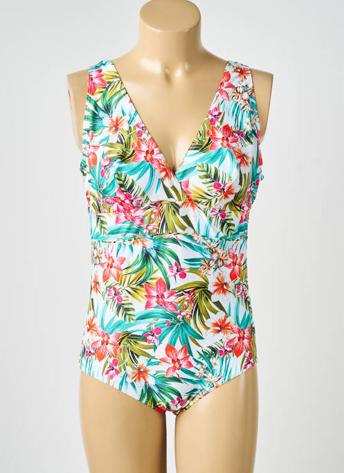 Costum de baie dintr-o singură piesă verde LAGON BLEU femme