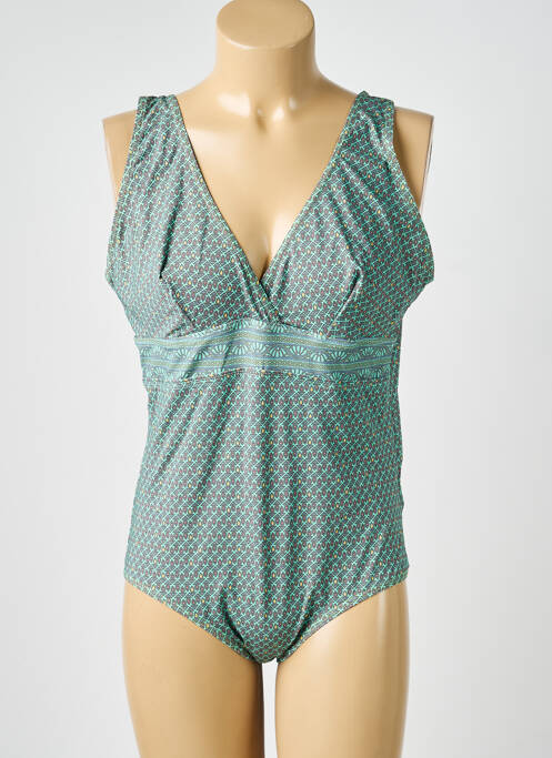 Costum de baie dintr-o singură piesă albastru LAGON BLEU femme