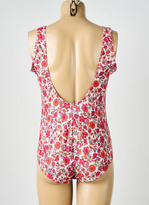 Costum de baie dintr-o singură piesă roz LAGON BLEU femme