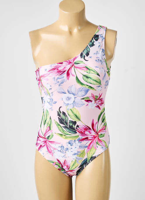 Costum de baie dintr-o singură piesă sutiene sutiene roz INOO femme