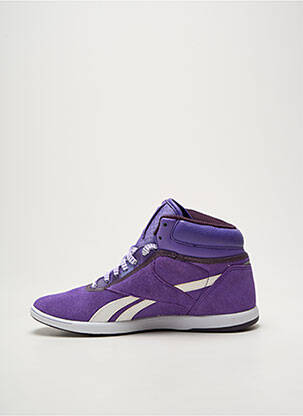 Adidași vârf rotund toc plat până la 3 cm violet REEBOK femeie