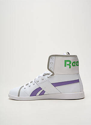 Adidași vârf rotund toc plat până la 3 cm alb REEBOK femeie