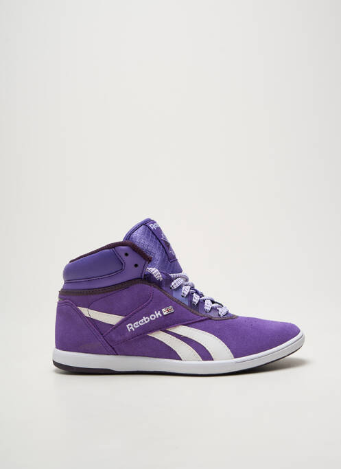 Adidași vârf rotund toc plat până la 3 cm violet REEBOK femme