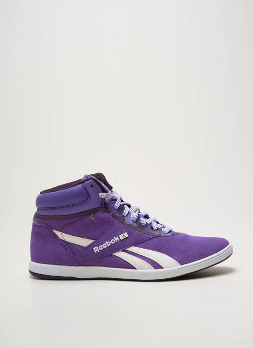 Adidași vârf rotund toc plat până la 3 cm violet REEBOK femme