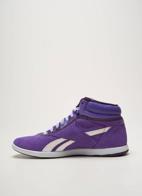 Adidași vârf rotund toc plat până la 3 cm violet REEBOK femme