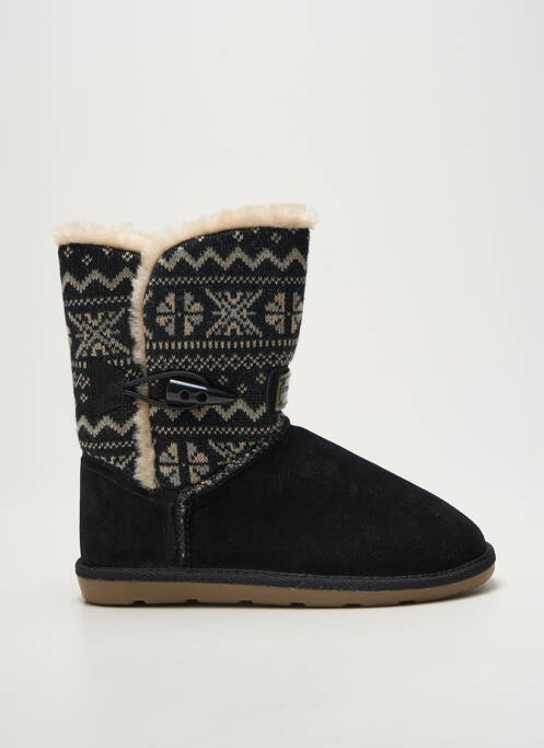 Botine/ghete umplută vârf rotund negru LES TROPEZIENNES PAR M.BELARBI fille