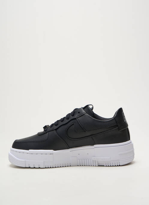 Adidași vârf rotund toc de 4 la 6 cm negru NIKE femme