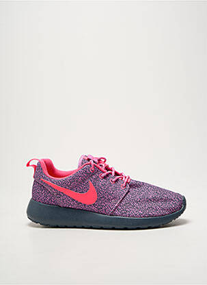 Adidași vârf rotund toc plat până la 3 cm violet NIKE femeie