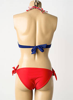 Costum de baie din două piese elasticitate sutien cu susținere înaltă și burete detașabil roșu VERY ZEN femeie