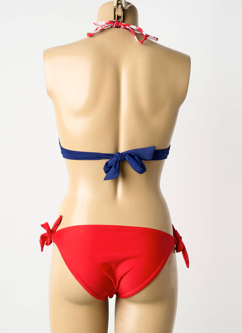 Costum de baie din două piese elasticitate sutien cu susținere înaltă și burete detașabil roșu VERY ZEN femme