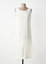 Rochie midi fără mâneci fără mâneci alb SOPHYLINE femme