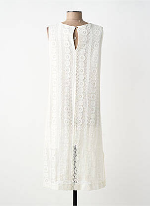 Rochie midi fără mâneci fără mâneci alb SOPHYLINE femeie