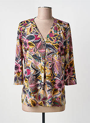 Tricou mâneci 3/4 mâneci 3/4 roz RENATTO BENE femeie