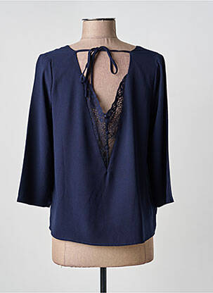 Bluză mâneci 3/4 mâneci 3/4 albastru NOEMIE & CO femeie