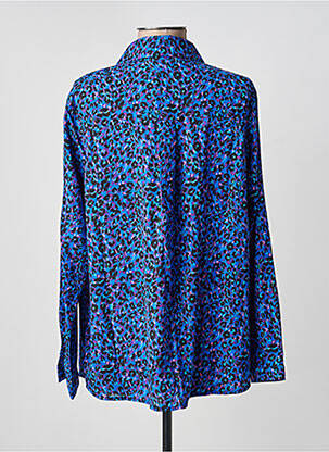 Cămașă țesătură crep mâneci lungi albastru BY ONE femeie