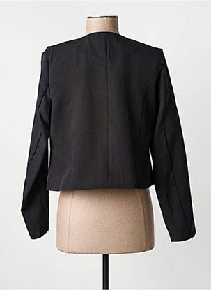 Jachete elegante buzunare negru A BELLE femeie