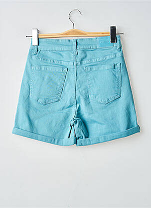 Șort țesătură denim albastru VOGGO femeie