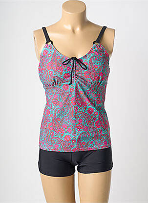 Tankini imprimeu fantezie negru LAGON BLEU femeie