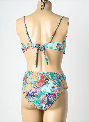 Costum de baie din două piese elasticitate top sutien modelat verde MERMAID femeie