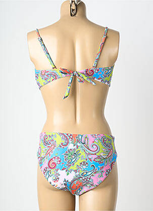 Costum de baie din două piese elasticitate top sutien modelat roz MERMAID femeie