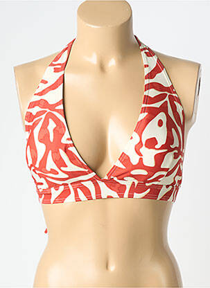 Sutien de costum de baie elasticitate top sutien modelat portocaliu LAGON BLEU femme