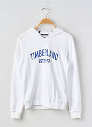 Hanorac cu glugă elasticitate mâneci lungi alb TIMBERLAND garcon