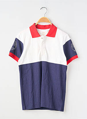 Polo elasticitate mâneci scurte albastru TIMBERLAND garcon