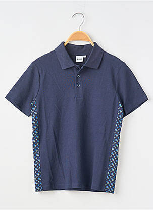 Polo elasticitate mâneci scurte albastru HUGO BOSS garcon