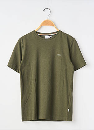 Tricou elasticitate mâneci scurte verde HUGO BOSS garcon