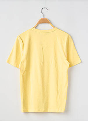 Tricou elasticitate mâneci scurte galben HUGO BOSS băiat
