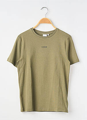 Tricou elasticitate mâneci scurte verde HUGO BOSS băiat