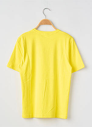 Tricou elasticitate mâneci scurte galben HUGO BOSS băiat