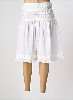 Fustă midi mărime normală alb CALVIN KLEIN femme