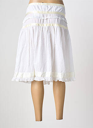 Fustă midi mărime normală alb CALVIN KLEIN femeie