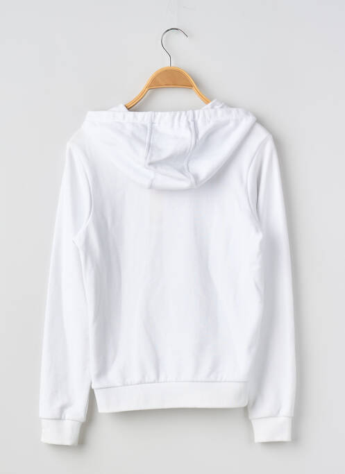 Hanorac cu glugă guler rotund mâneci lungi alb TIMBERLAND garcon