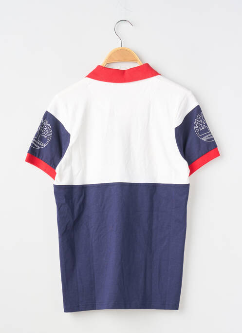 Polo elasticitate mâneci scurte albastru TIMBERLAND garcon