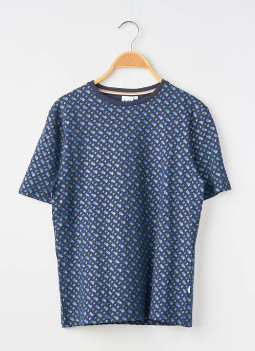 Tricou elasticitate mâneci scurte albastru HUGO BOSS garcon