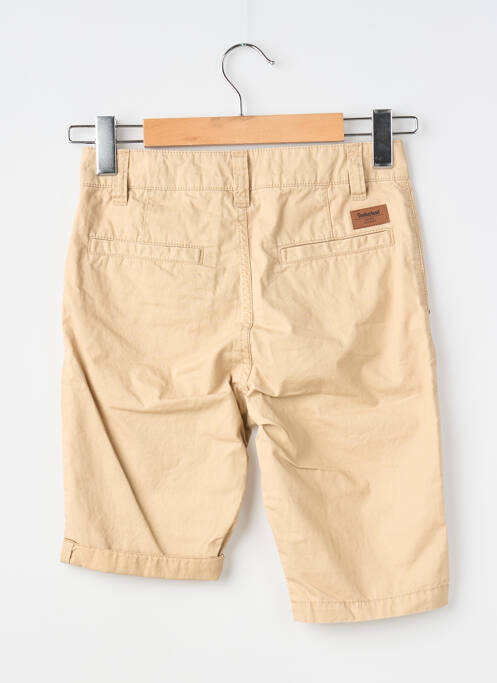 Bermudă țesătură poplin maro TIMBERLAND garcon