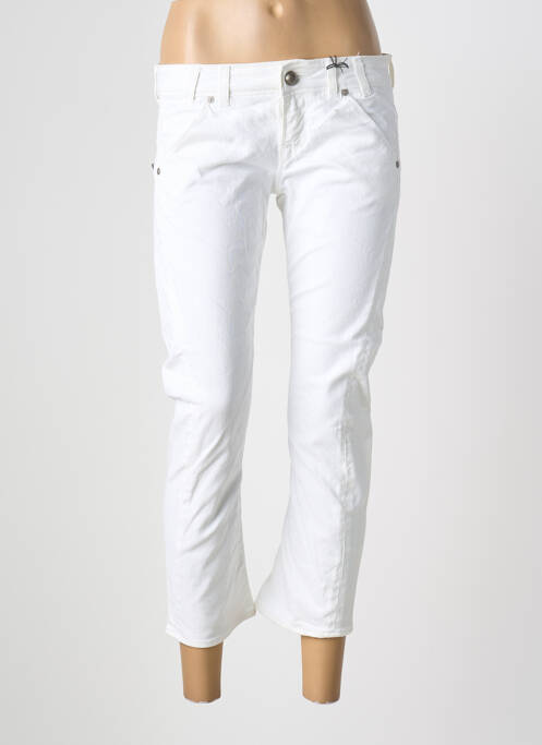 Pantalon trei sferturi talie joasă talie joasă alb GUESS femme