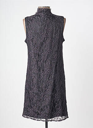 Rochie midi fără mâneci fără mâneci gri ANGE femeie