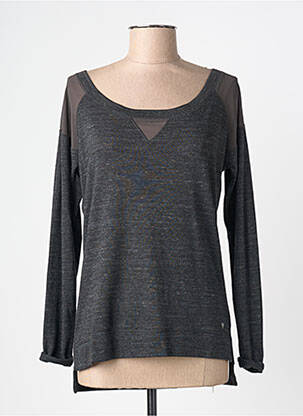 Tricou mâneci lungi mâneci lungi gri GUESS femeie
