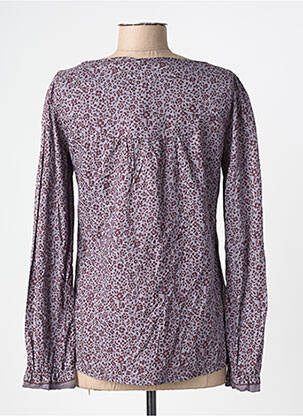 Tricou imprimeu fantezie mâneci lungi violet PEPE JEANS femeie