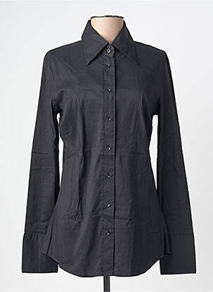 Cămașă croială cambrată mâneci lungi negru GUESS femeie
