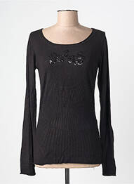 Tricou mâneci lungi mâneci lungi negru GUESS femeie