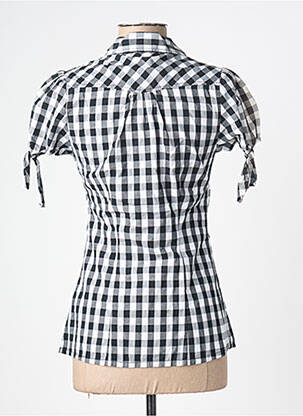 Cămașă croială cambrată mâneci scurte negru PEPE JEANS femeie