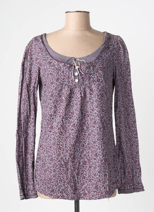 Tricou imprimeu fantezie mâneci lungi violet PEPE JEANS femme